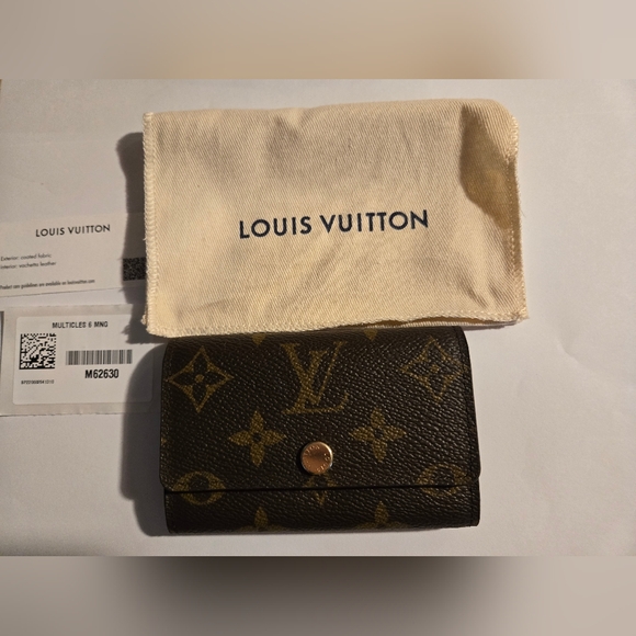 Louis Vuitton Coated Canvas 6 keyholder - Picture 1 of 12